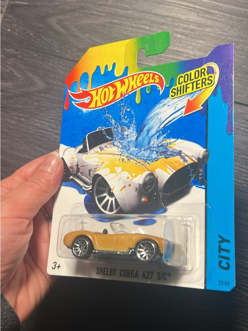 HOT WHEELS COLOR SHIFTERS SHELBY COBRA 427 S/C 20/48